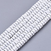 Spray Painted Non-magnetic Synthetic Hematite Beads Strands G-R468-02C-13-1