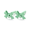 Alloy Stud Earring Findings EJEW-J102-08I-1