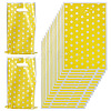 Polka Dot PET Plastic Packing Bags with Die Cut Hole Handle ABAG-TADJ0002-001C-1