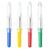 4Pcs 4 Colors Plastic Handle Iron Seam Rippers TOOL-YW0001-22-2
