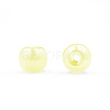 6/0 Imitation Jade Glass Seed Beads X1-SEED-N004-006-08-2
