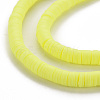 Handmade Polymer Clay Bead Strands CLAY-T002-6mm-60-3