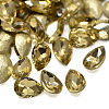 Faceted Drop Glass Pointed Back Rhinestone Cabochons RGLA-A008-4x6mm-S20-1