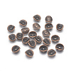 Tibetan Style Wavy Spacer Beads TIBEP-A11067-R-FF-1