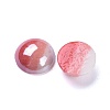 Opaque Glass Cabochons GGLA-S038-12B-8mm-3