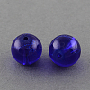 Drawbench Transparent Glass Beads Strands X-GLAD-Q012-6mm-22-1