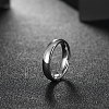 Fashionable 316L Titanium Steel Finger Rings for Women RJEW-BB07173-8-4