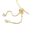 Brass Slider Bracelet BJEW-JB09335-01-4