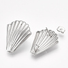 Non-Tarnish 304 Stainless Steel Stud Earring Findings STAS-T045-20P-1