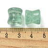 Natural Green Aventurine Ear Gauges Flesh Tunnels Plugs EJEW-P293-02B-3