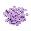 Flat Round Handmade Polymer Clay Beads CLAY-R067-6.0mm-01-4