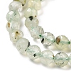 Natural Prehnite Beads Strands G-C009-A21-4