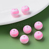 Opaque Striped Acrylic Beads MACR-S373-27A-05-7