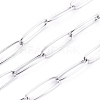 Tarnish Resistant 304 Stainless Steel Paperclip Chains CHS-F010-01C-P-01-2