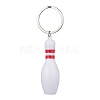 ABS Plastic Sports Ball Theme Pendants Keychains KEYC-JKC00659-04-1