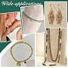 100Pcs 4 Colors Brass Split Rings KK-PH0013-19-5