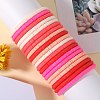 Polymer Clay Heishi Surfer Stretch Bracelets Set BJEW-SW00125-5