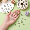 30Pcs 6 Styles Tibetan Style Alloy Charms TIBEP-YW0001-77-5