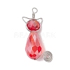 Glass Pendants PALLOY-JF02989-2