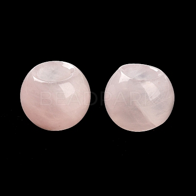 Natural & Synthetic Mixed Stone European Beads G-R488-01-1