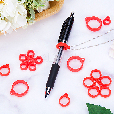 60Pcs 3 Style Silicone Pendant SIL-GF0001-28A-1