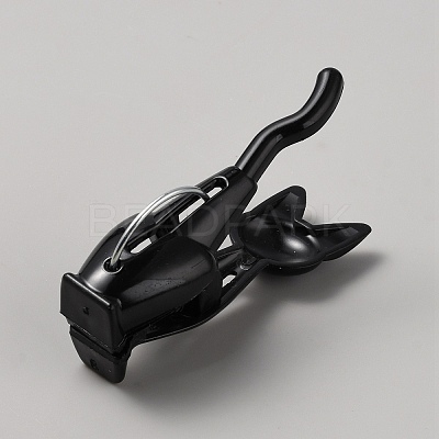 4Pcs Cat Shape Plastic Kitchen Food Bag Clips AJEW-WH0248-507A-1