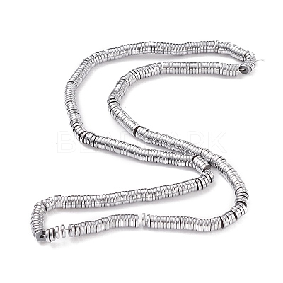 Electroplated Non-magnetic Synthetic Hematite Beads Strands X-G-G826-09P-4mm-A-1