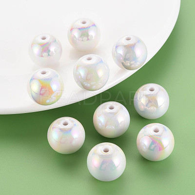 Opaque Acrylic Beads MACR-S370-D20mm-01-1