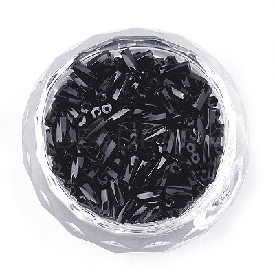 Glass Twisted Bugle Seed Beads SEED-S018-02A-1