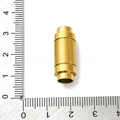 304 Stainless Steel Magnetic Clasps STAS-A117-08G-1