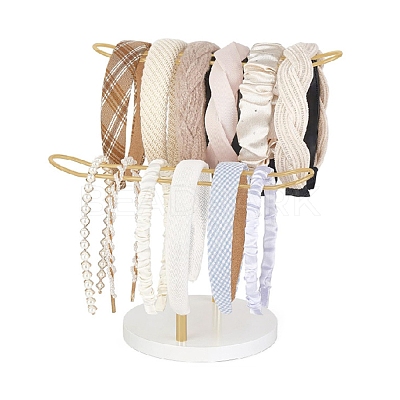 2-Tier T Shaped Iron Hair Band Display Stands PW-WGA11D5-01-1