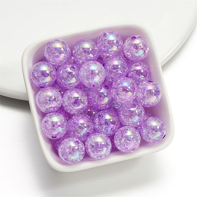 Baking Paint Crackle Glass Beads LS-PW-WG13499-13-1