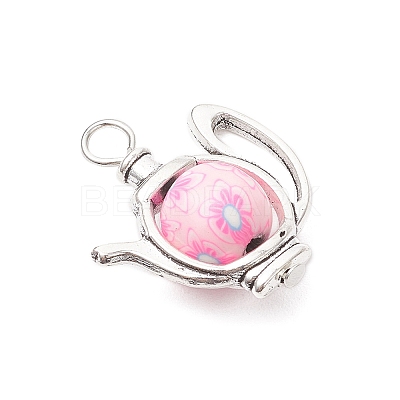Handmade Polymer Clay Pendants PALLOY-JF04074-1