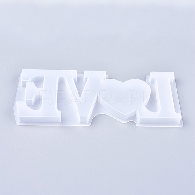 DIY Word Love Silicone Molds DIY-L042-002-1