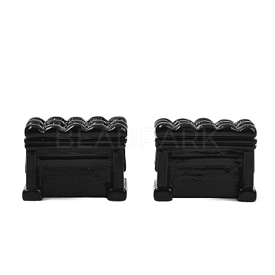 Musical Instrument Theme Resin Piano Bench Miniature Ornaments RE-CBA17C4-20C-1