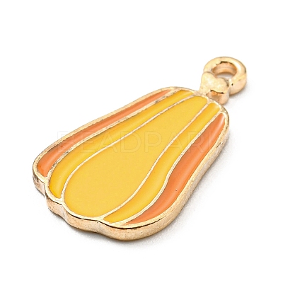Thanksgiving Day Alloy Enamel Pendants ENAM-D060-02G-KCG-1