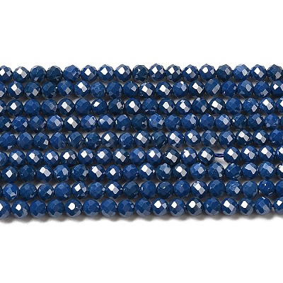 Cubic Zirconia Bead Strands ZIRC-P109-02A-02-1