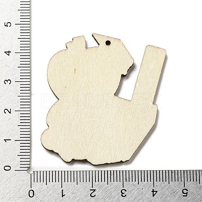 Wood Pendant WOOD-H107-04-17-1