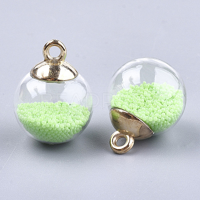 Glass Ball Pendants X-GLAA-T003-03D-1