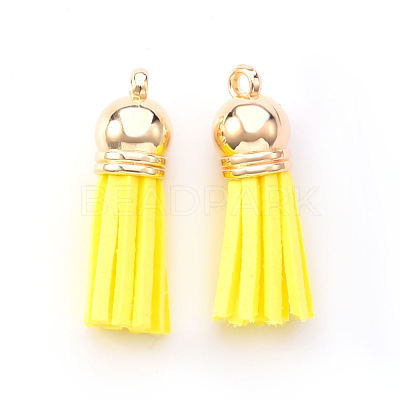 Faux Suede Tassel Pendant Decorations X-FIND-R095-004LG-1