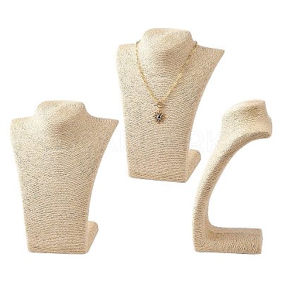 Stereoscopic Necklace Bust Displays NDIS-E018-C-01-1