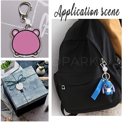 200Pcs 2 Colors Resin Female Buckle Disposable Snap KY-NB0001-53-1