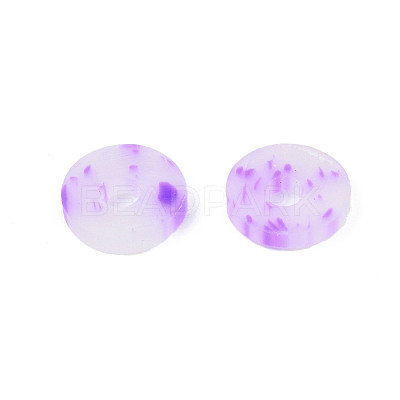 Handmade Polymer Clay Beads Strands CLAY-R089-6mm-162-1