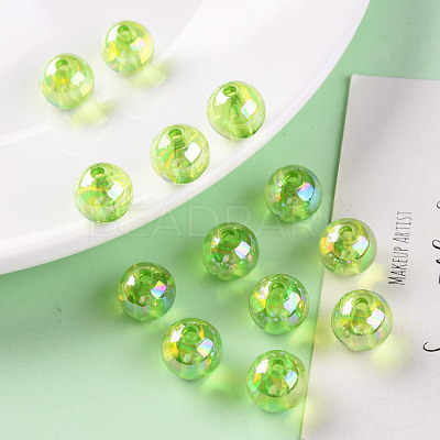 Transparent Acrylic Beads X-MACR-S370-B12mm-729-1