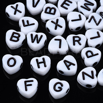 Opaque Acrylic Beads SACR-S273-51-A01-1