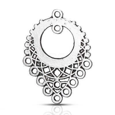 Tibetan Style Alloy Chandelier Component Links TIBE-A006-022AS-1
