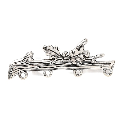 Branch Shaped Alloy Brooch Findings AL-G001-02AS-1