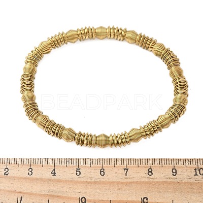 304 Stainless Steel Stretch Bangles for Women LS-BJEW-P315-02B-G-1