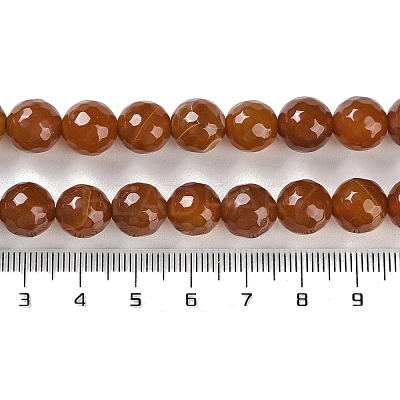 Natural Agate Beads Strands G-M437-B01-01I-1