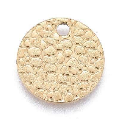 Ion Plating(IP) 304 Stainless Steel Charms STAS-M228-B03-G-1